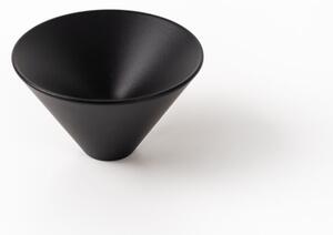 Fogantyú Viefe CONIC gomb, D43, fém, matt fekete