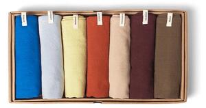 Ferm LIVING - Day Tea Towel Set of 7 Multi - Lampemesteren