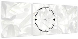Kép - Szirmok (órával) (90x30 cm)
