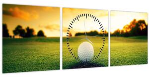 Kép - Golf (órával) (90x30 cm)