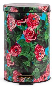 SELETTI - Roses Toiletpaper Home Bin Ø25xH39,5 Multicolor - Lampemesteren
