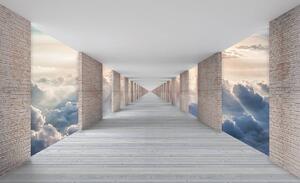 Fotótapéta - A felhőkre néző alagút (152,5x104 cm)