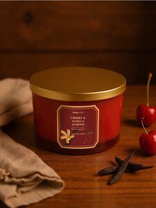 Sinsay - Gyertya Cherry & Vanilla Almond - mályva