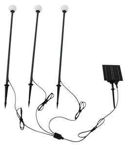 Lindby - Freydis Napelemes lámpa w/Földi tüske 3 pcs. Fekete - Lampemesteren