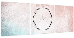Kép - Mandalák a falban 2 (órával) (90x30 cm)