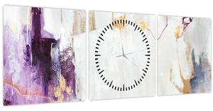 Kép - Absztrakció (órával) (90x30 cm)