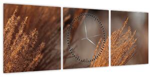 Kép - Cortaderia (órával) (90x30 cm)