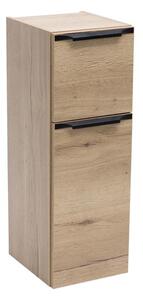 Fürdőszobaszekrény alacsony Naturel Nobia 30x86x35 cm tölgyfa Sierra NOBIAN30LDSN