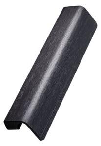 Fogantyú Furnipart FRINGE 160mm, alumínium, csiszolt matt fekete