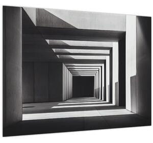 Kép - Négyzet alakú alagút (70x50 cm)
