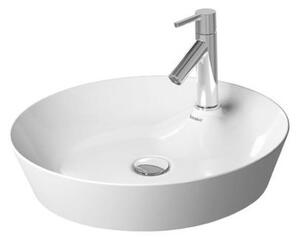 Mosdó lapra Duravit Cape Cod 48x48 cm fehér színben fényes felülettel túlfolyás nélkül 2328480000