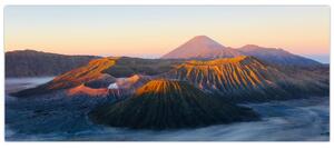 Kép a Bromo-hegyről Indonéziában (120x50 cm)