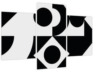 Kép - Geometriai absztrakció N⁰1 (90x60 cm)