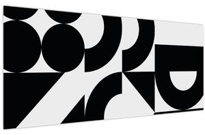 Kép - Geometriai absztrakció N⁰2 (120x50 cm)
