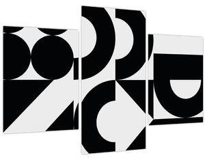 Kép - Geometriai absztrakció N⁰2 (90x60 cm)