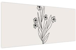 Kép - Mező Virág N⁰1 (120x50 cm)