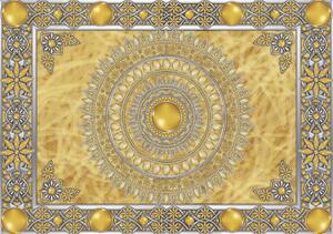 Fotótapéta - Arany Mandala (152,5x104 cm)