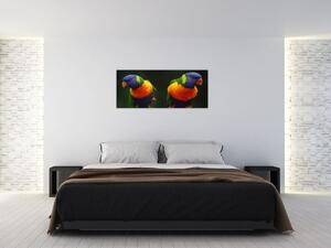 Papagájok képe (120x50 cm)