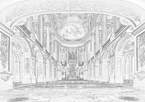 Fotótapéta - Versailles-i nagyterem (152,5x104 cm)
