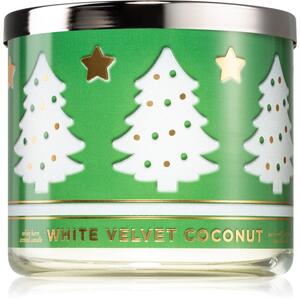 Bath & Body Works White Velvet Coconut illatos gyertya 411 g