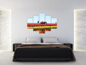 Tulipánfarm képe (150x105 cm)