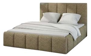 EDVIGE kárpitozott ágy + HELVETIA keretes matrac, 180x200 cm, berlin 03