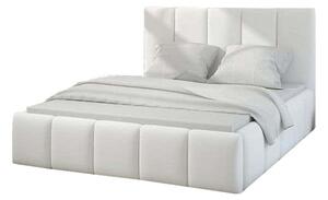 EDVIGE kárpitozott ágy + HELVETIA keretes matrac, 180x200 cm, soft 17