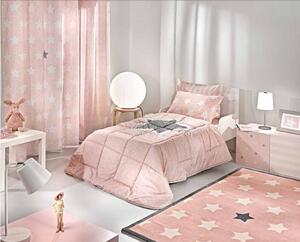 SC Rózsaszín Nagycsillagos szőnyeg 115x175 cm