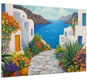 Kép - Görög sikátor (70x50 cm)
