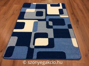 Kék kockás2 szőnyeg 80x150 cm