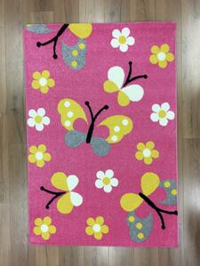 Trendy Kids Pink pillangós E200A_FMC78 szőnyeg 80x150 cm