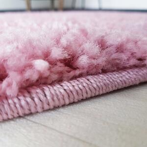 My shaggy 380 rózsaszín színű szőnyeg 70x140 cm