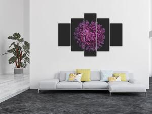 Lila virág képe (150x105 cm)