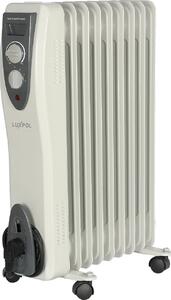 Luxpol LGO-9 Elektromos Olajradiátor 9 tagos 2000W - Szürke