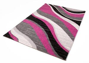 Barcelona C191B_FMF11 magenta színű modern mintás szőnyeg 60x110 cm