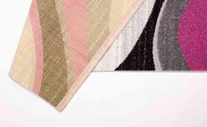 Barcelona C191B_FMF11 magenta színű modern mintás szőnyeg 120x170 cm
