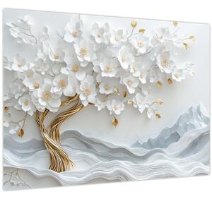 Kép – 3D elegáns életfa (70x50 cm)