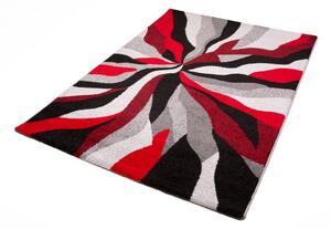Barcelona D569A_FMF24 piros modern mintás szőnyeg 120x170 cm