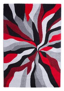 Barcelona D569A_FMF24 piros modern mintás szőnyeg 60x110 cm