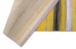 Barcelona C194A_FMF68 sárga modern mintás szőnyeg 80x150 cm