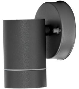 Oldalfali spot lámpatest, kültéri, antracit 100-240VAC, 50Hz, 1xGU10, max.35W, IP44