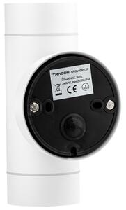 Oldalfali spot lámpatest, kültéri, fehér 100-240VAC, 50Hz, 2xGU10, max.35W, IP44