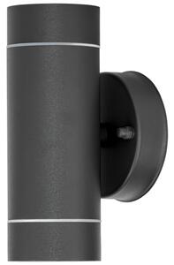Oldalfali spot lámpatest, kültéri, antracit 100-240VAC, 50Hz, 2xGU10, max.35W, IP44