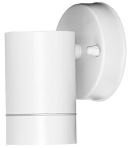 Oldalfali spot lámpatest, kültéri, fehér 100-240VAC, 50Hz, 1xGU10, max.35W, IP44
