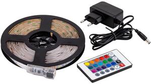 LED szalag szet, kültéri 220-240V, 50Hz, 83lm/W, 4.8W/m,400lm/m W=10m, 2m, RGBW, IP44