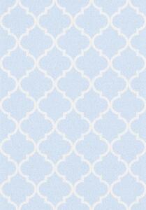 Passion C490A_SFI41 marokkói mintás szőnyeg pasztel kék-krém színben 120x170 cm