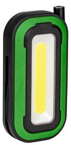 Akkumulátoros LED kézi lámpa 10+2W, 6500K, 3,7V, 1800mAh, 500/110lm, 4h, IP44