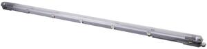 Védett lámpatest LED csövekhez, egyoldalas betáp 230 V, 50 Hz, G13, 1500 mm, IP65, ABS/PC
