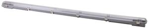 Védett lámpatest LED csövekhez, egyoldalas betáp 230 V, 50 Hz, G13, 1200 mm, IP65, ABS/PC