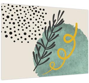 Kép - Absztrakt lapok N⁰1 (70x50 cm)